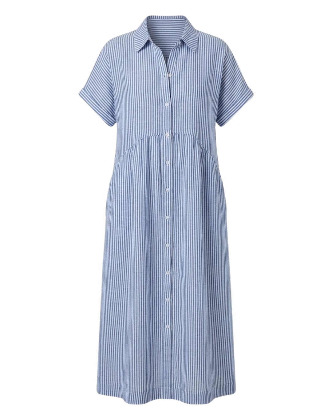 Vestido Camisero de Rayas Roma®