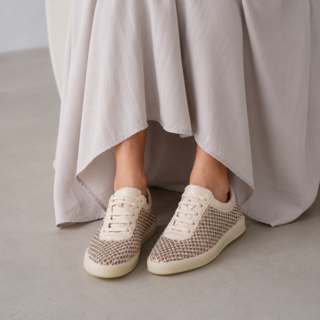 Zapatillas con Brillos y Cordones®
