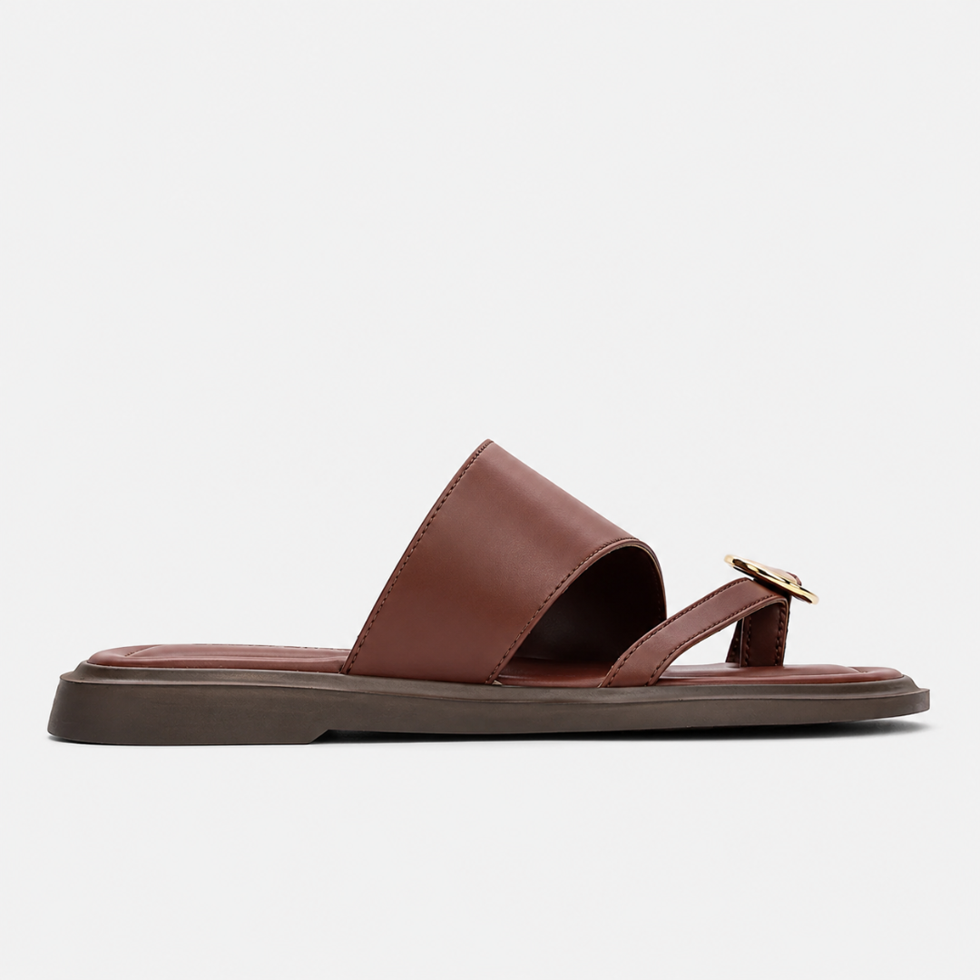 Sandalias Planas con Divisor de Dedo®