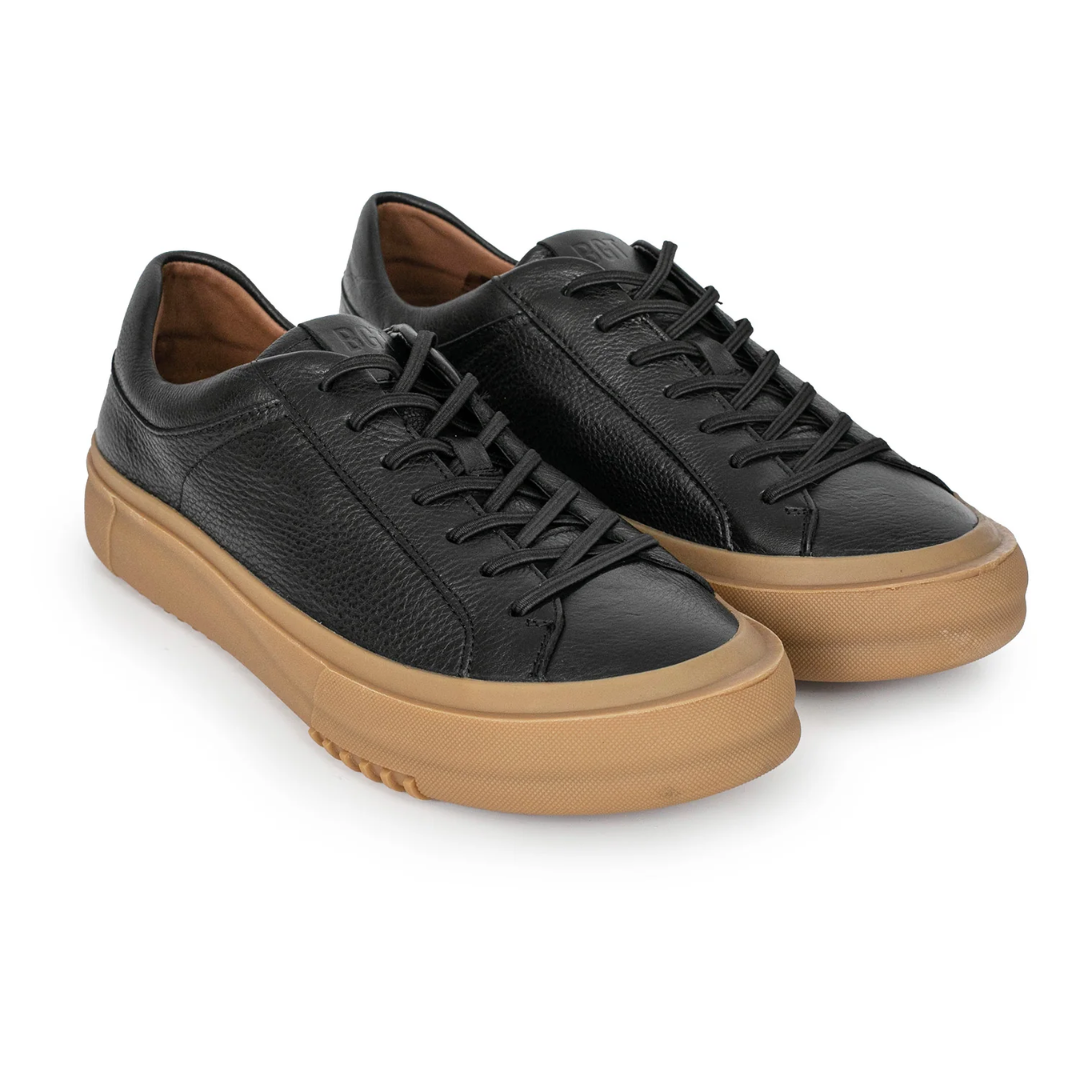 Zapatillas bajas de piel con suela track®