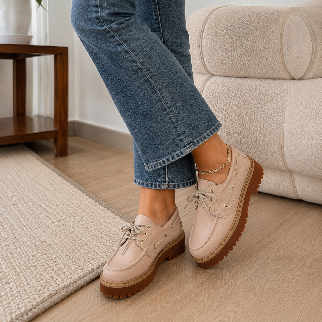 Mocasines con Cordones de Estilo Casual®