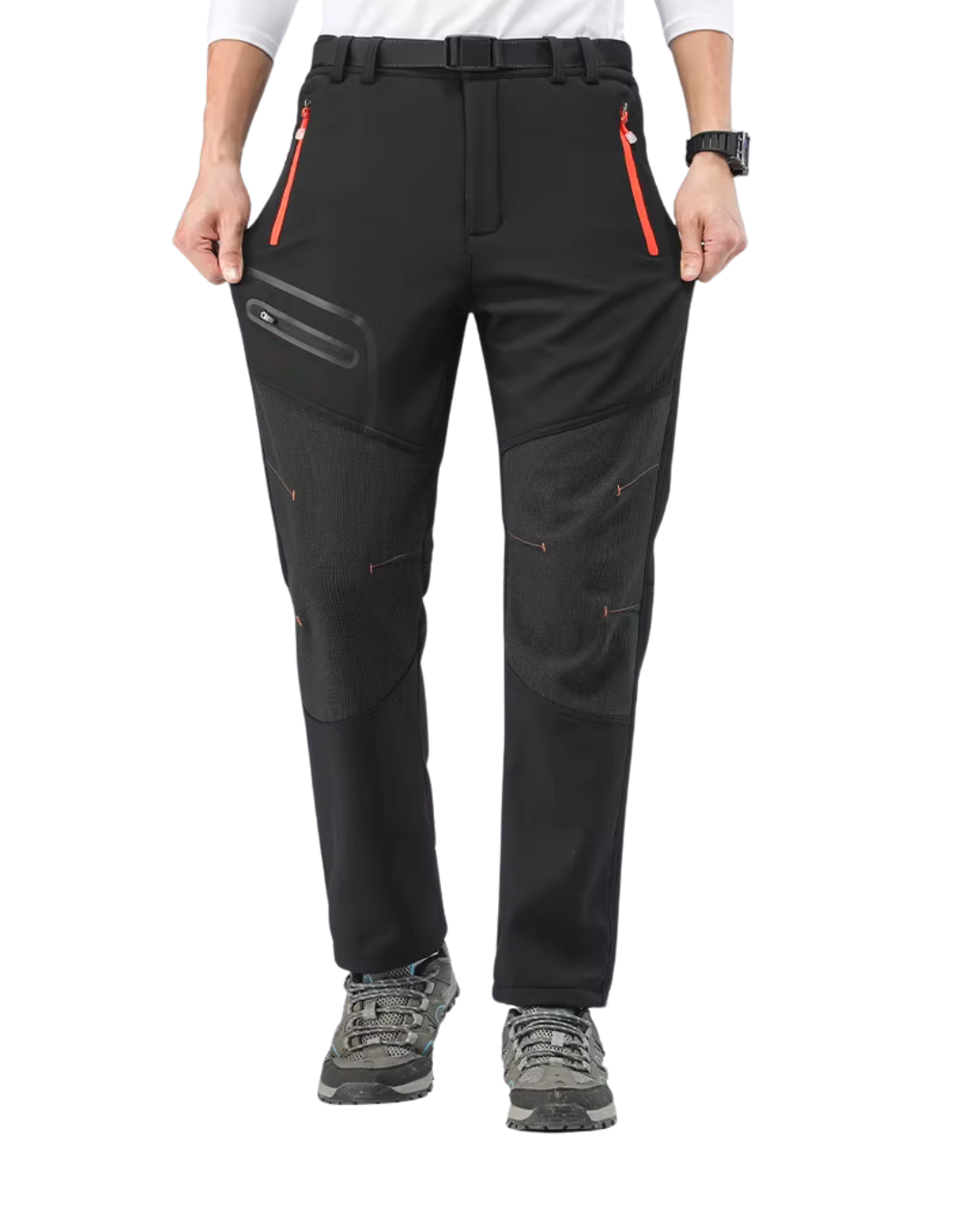 Pantalones de senderismo impermeables para hombre