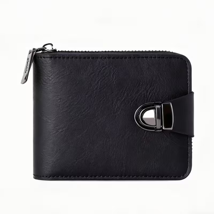 Billetera Vintage Compacta con Cremallera®