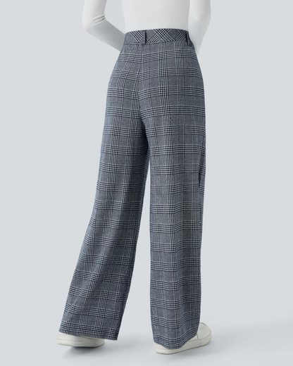 Pantalón de Pierna Ancha con Estampado para Mujer®