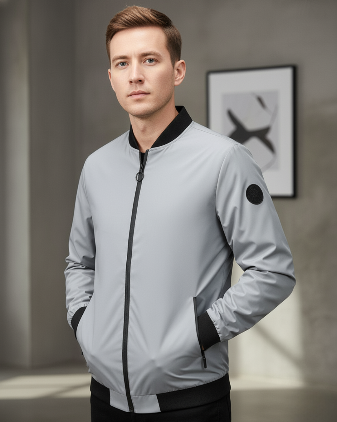 Chaqueta de hombre resistente al viento para actividades al aire libre®