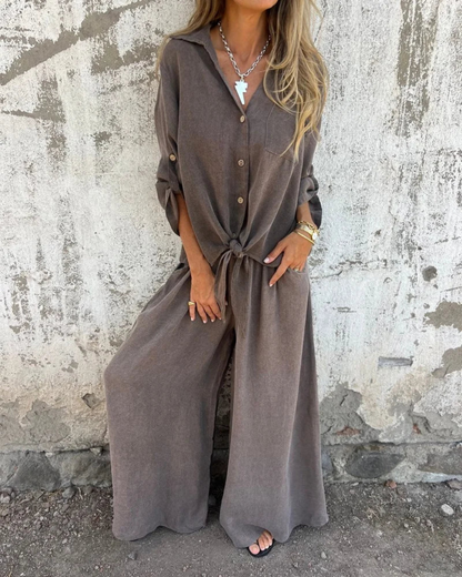 Conjunto Fluido 2 Piezas con Lazo Frontal