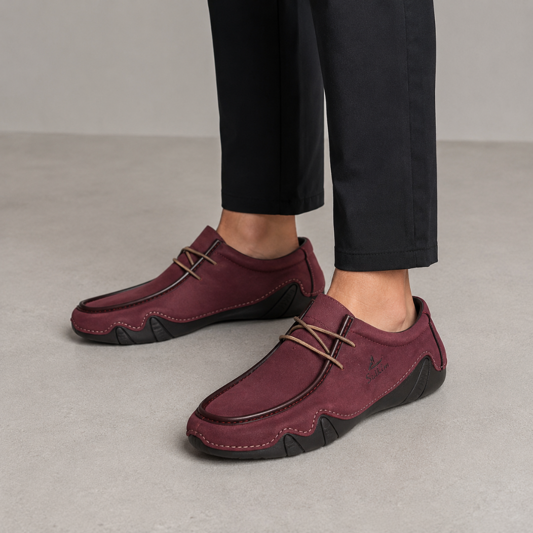 Mocasines flexibles con suela antideslizante
