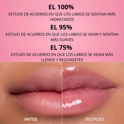 Gloss Labial Ultra Hidratante con Efecto Voluminizador (OFERTA 2X1)