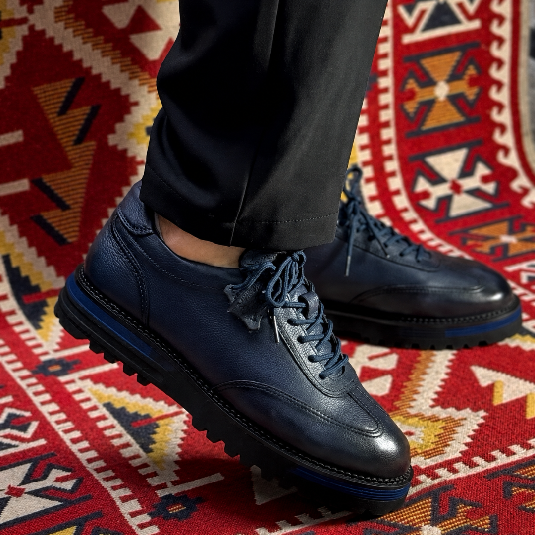 Zapatos ortopédicos de cuero