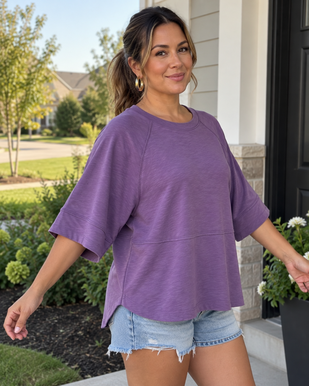 Blusa Oversize de Caída Suave y Estilo Relajado®