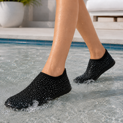 Zapatos de Agua con Brillos