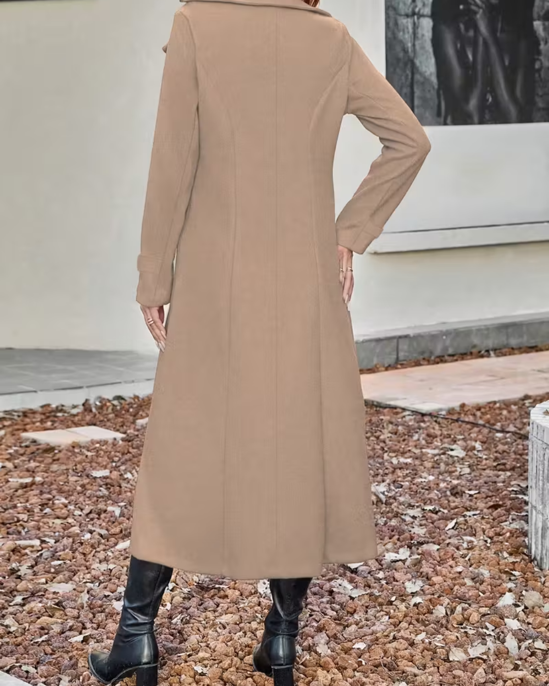 Chaqueta Elegante con Cierre de Botones para Mujer
