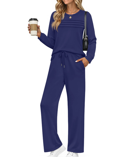 Conjunto de Suéter y Pantalón Casual®