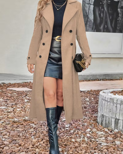Chaqueta Elegante con Cierre de Botones para Mujer