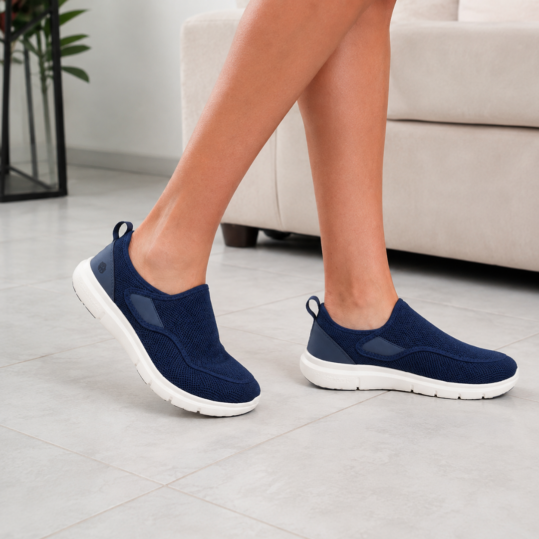Zapatillas Unisex para Diabéticos Slip-On Transpirables para Pies Hinchados®