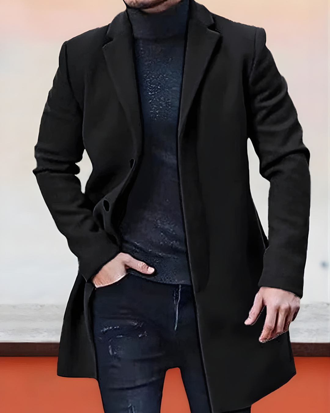 Chaqueta clásica con solapas para hombre®