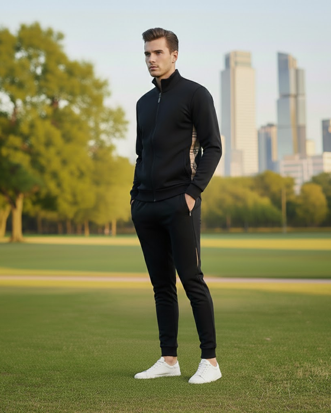 Conjunto de dos Piezas con Diseño Minimalista Para Hombre®