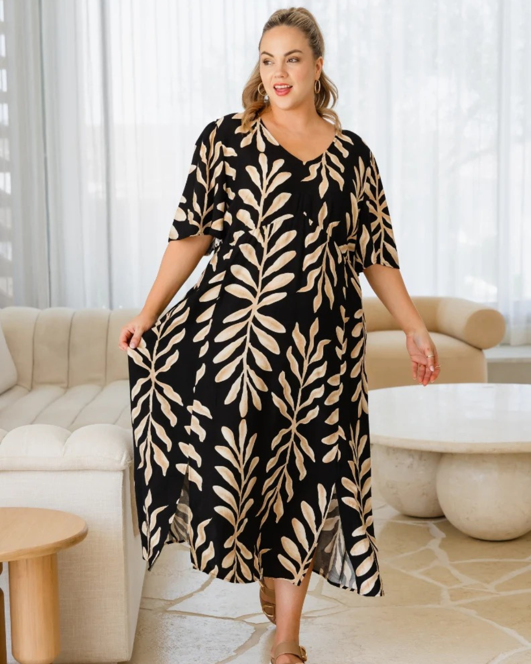 Vestido de Caída Fluida Atenas