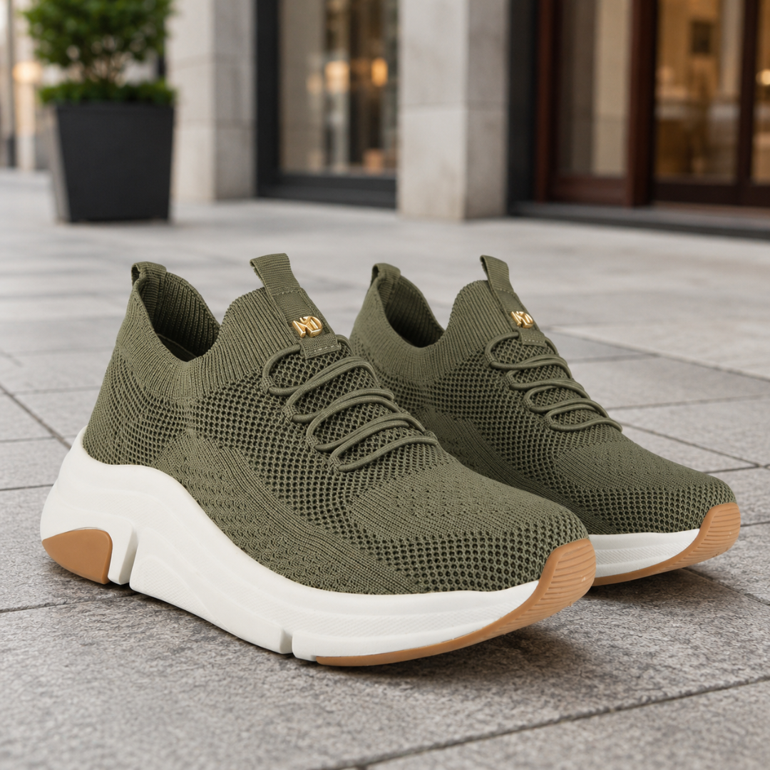 Zapatillas de Punto Transpirable con Suela Ligera