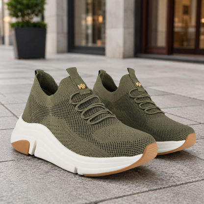 Zapatillas de Punto Transpirable con Suela Ligera