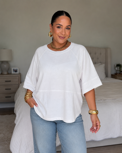 Blusa Oversize de Caída Suave y Estilo Relajado®