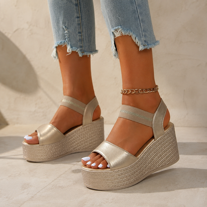 Sandalias de Cuña con Plataforma Cómoda®