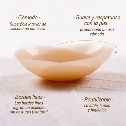 Copa de sujetador adhesivo reutilizable®