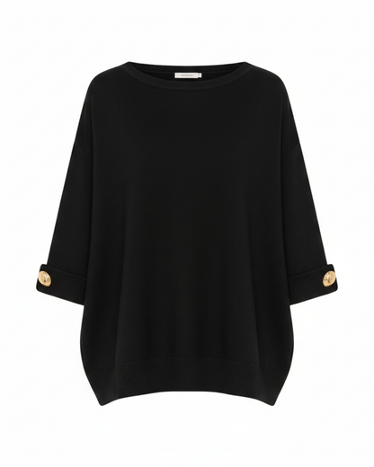 Blusa de Manga Tres Cuartos con Brillo®