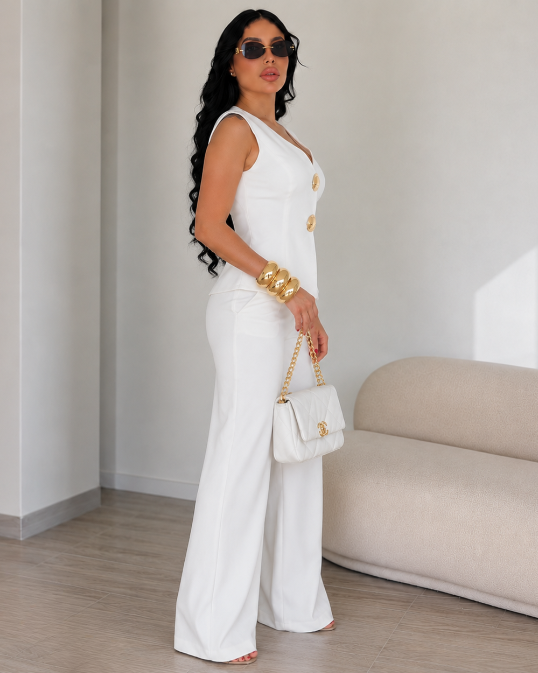 Conjunto Elegante de Chaleco y Pantalón®