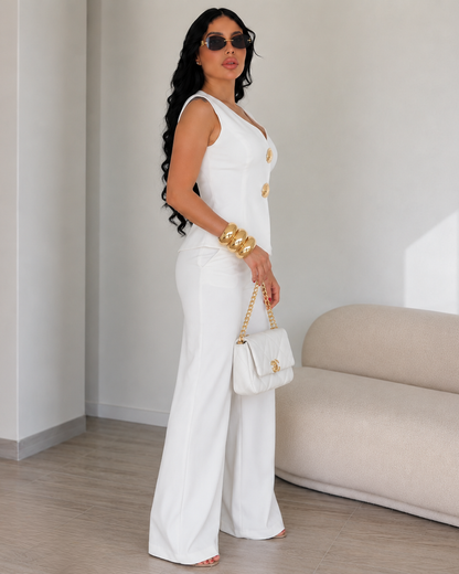 Conjunto Elegante de Chaleco y Pantalón®