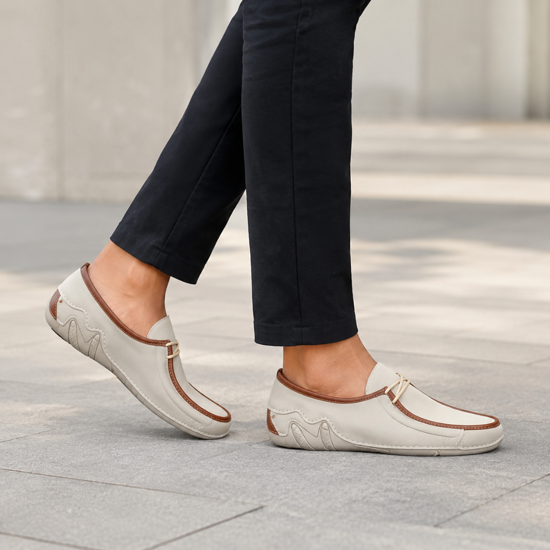Mocasines flexibles con suela antideslizante