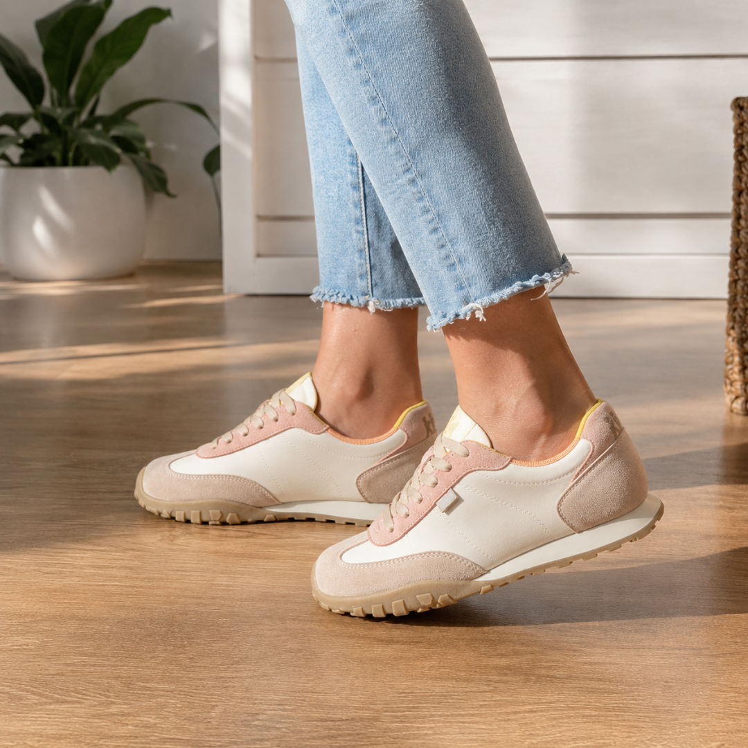 Zapatillas Retro Casuales con Suela de Buen Agarre®