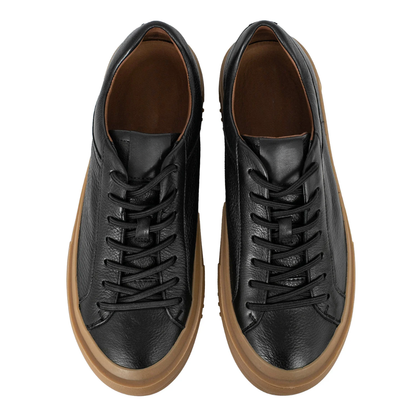 Zapatillas bajas de piel con suela track®