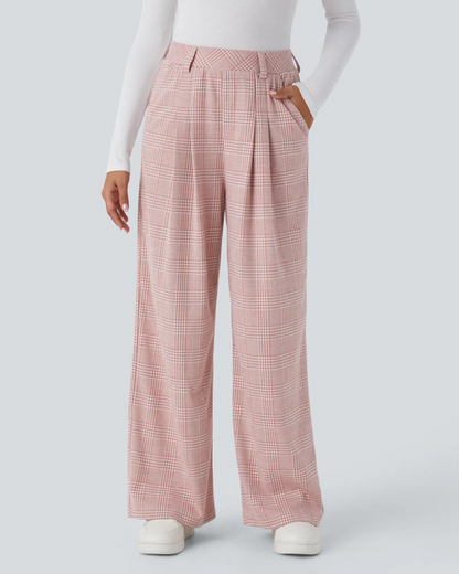 Pantalón de Pierna Ancha con Estampado para Mujer®
