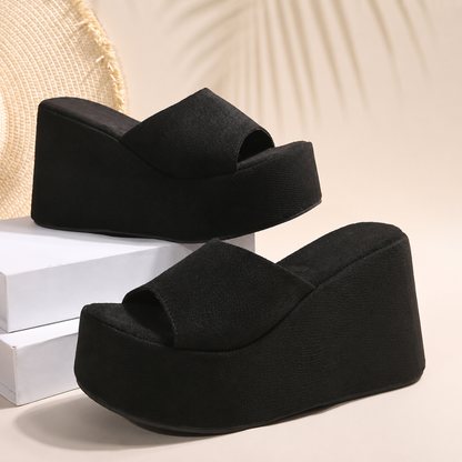 Sandalias de Plataforma con Pala Ancha®