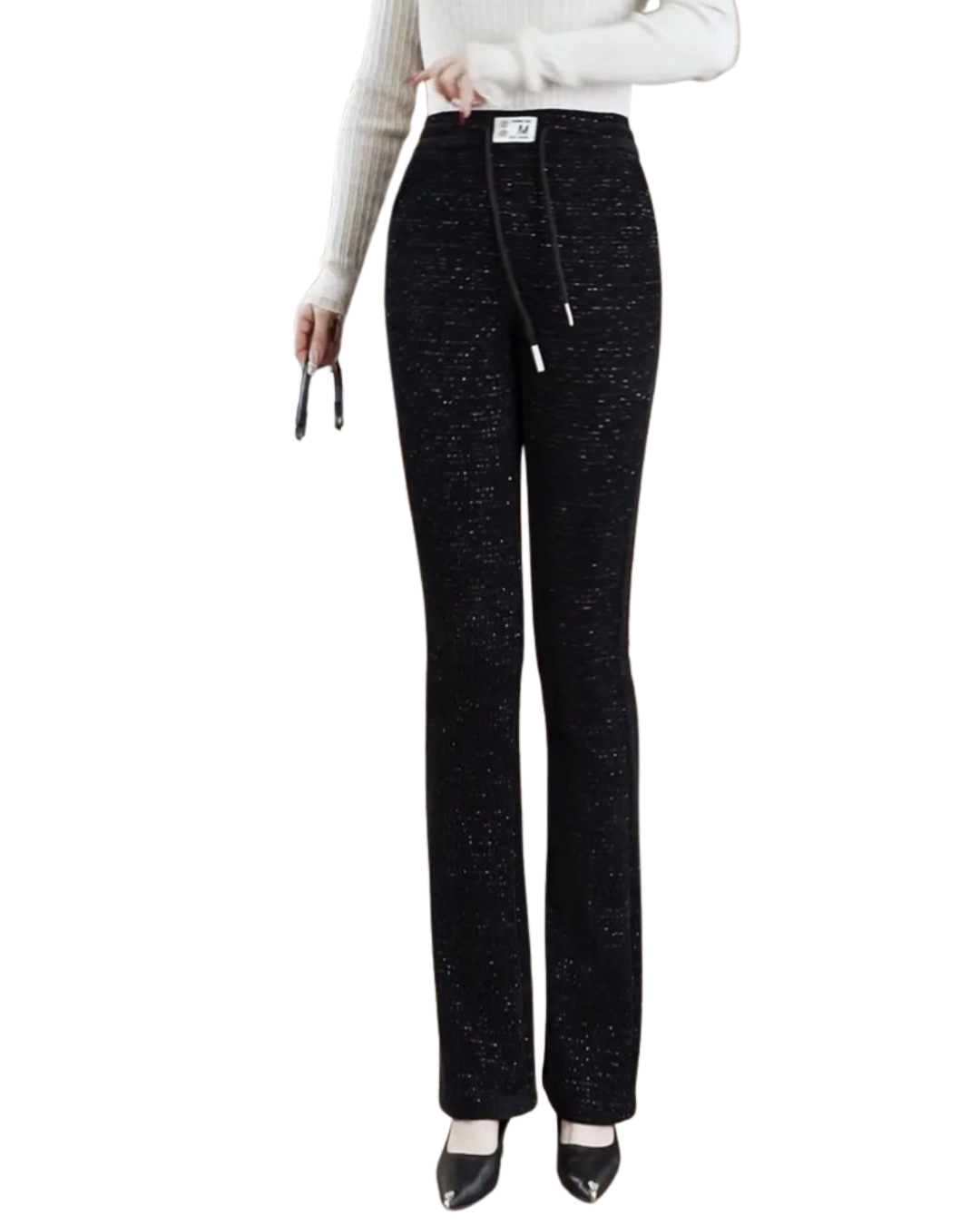 Pantalones térmicos evasé para mujer