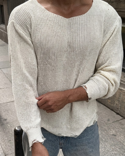 Suéter Kabul con Cuello Redondo