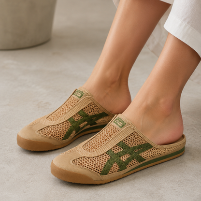 Zapatilla Sabot con Tejido de Malla®