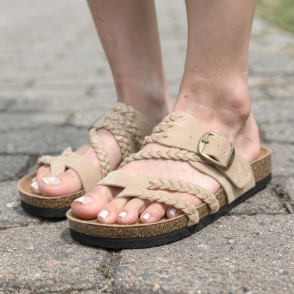 Sandalias con Plataforma de Cuña