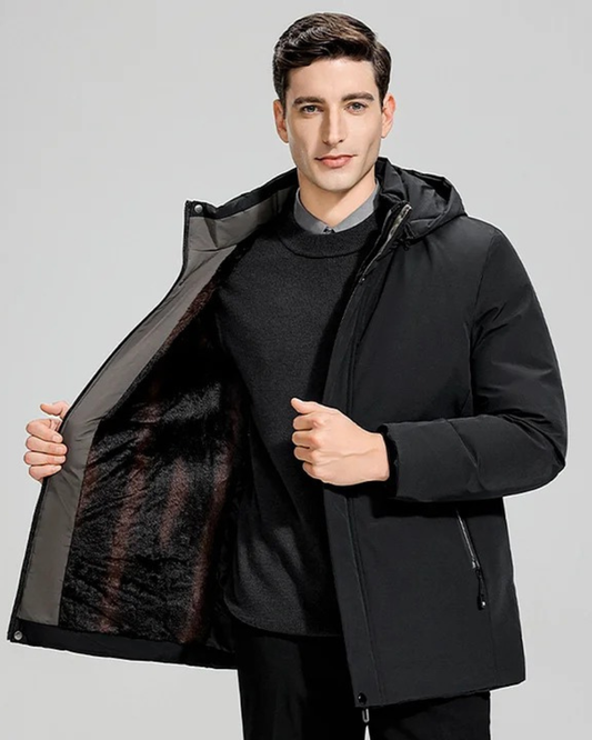 Chaqueta Casual de Invierno Acolchada para Hombre