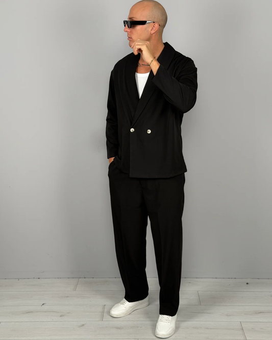 Conjunto de Corte Holgado y Moderno para Hombre®