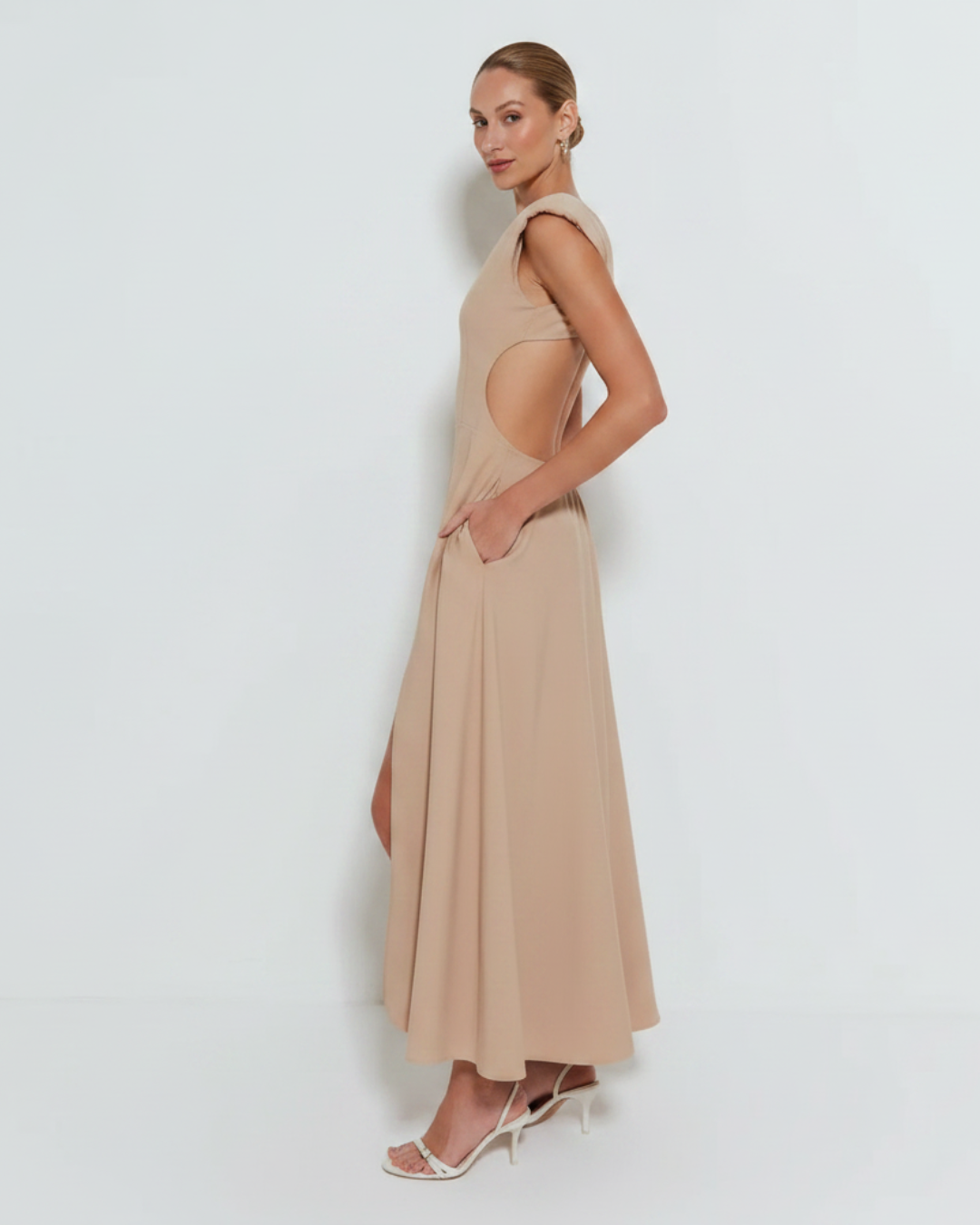 Vestido Midi Elegante Mónaco