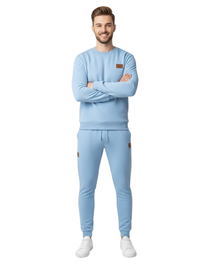Conjunto Coordenado de Estilo Urbano con Textura Distintiva Para Hombre®