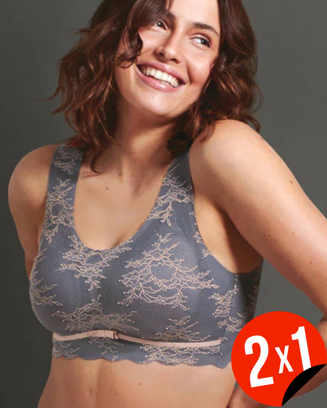 Bralette de Encaje Floral (OFERTA 2X1)®