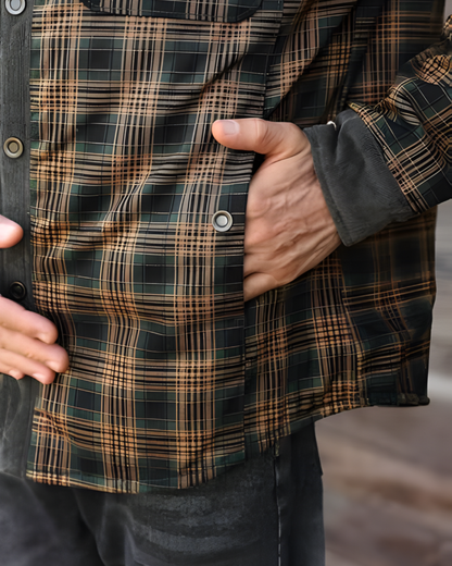 Camisa de Estilo Robusto Con Aislante Térmico Para Hombre®