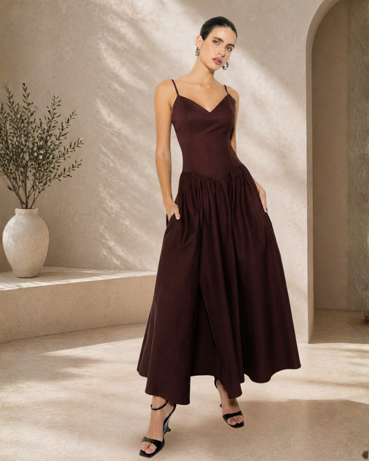 Vestido Elegante Midi