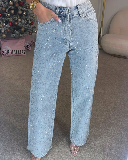 Pantalón Denim Recto Mónaco®