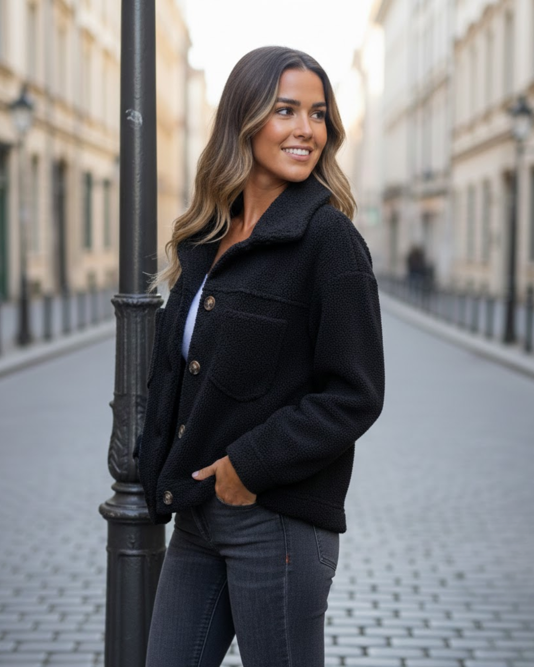 Abrigo Elegante para la Temporada De Mujer®
