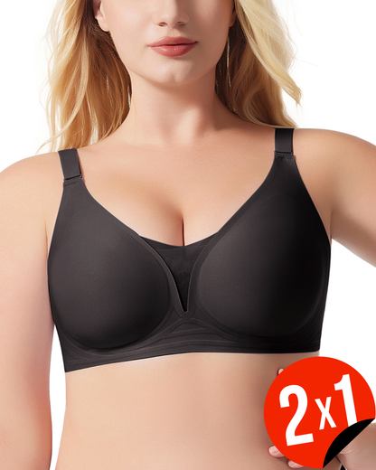 Sujetador sin Aros con Escote en V (OFERTA 2X1)®