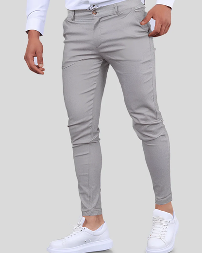 Pantalones Slim Fit de Alta Sastrería para Hombre